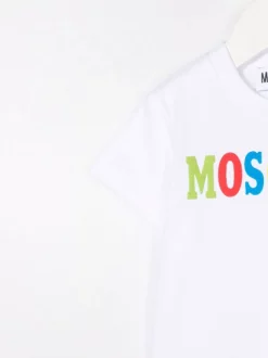 ( Nouvelle Collection ) Moschino Kids T-shirt En Coton à Logo Enfant 7 ( Nouvelle Collection ) Moschino Kids T-shirt En Coton à Logo Enfant -Moschino Kids Soldes Boutique 17805122 37785017 600