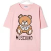 ( Nouvelle Collection ) Moschino Kids T-shirt à Imprimé Teddy Bear Enfant -Moschino Kids Soldes Boutique 17812179 37773281 600