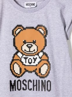 ( Nouvelle Collection ) Moschino Kids 60926 GREY Robe à Motif Teddy Bear Enfant 7 ( Nouvelle Collection ) Moschino Kids 60926 GREY Robe à Motif Teddy Bear Enfant -Moschino Kids Soldes Boutique 17812465 38159358 600