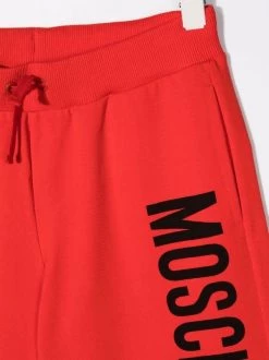 ( Nouvelle Collection ) Moschino Kids Short à Lien De Resserrage Enfant -Moschino Kids Soldes Boutique 17851254 37783998 600