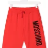 ( Nouvelle Collection ) Moschino Kids Short à Lien De Resserrage Enfant -Moschino Kids Soldes Boutique 17851254 37784396 600