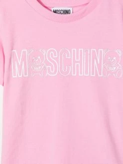 ( Nouvelle Collection ) Moschino Kids T-shirt à Logo Imprimé Enfant 7 ( Nouvelle Collection ) Moschino Kids T-shirt à Logo Imprimé Enfant -Moschino Kids Soldes Boutique 17862375 38134310 600