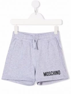 ( Nouvelle Collection ) Moschino Kids Short à Logo Imprimé Enfant