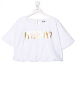 ( Nouvelle Collection ) Moschino Kids T-shirt à Logo Imprimé Enfant