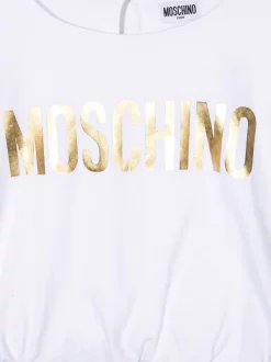 ( Nouvelle Collection ) Moschino Kids T-shirt à Logo Imprimé Enfant -Moschino Kids Soldes Boutique 17895170 37862334 600