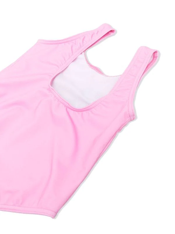 ( Nouvelle Collection ) Moschino Kids Maillot De Bain à Logo Imprimé 50206 ROSA 4 ( Nouvelle Collection ) Moschino Kids Maillot De Bain à Logo Imprimé 50206 ROSA – Image 2