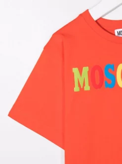 ( Nouvelle Collection ) Moschino Kids T-shirt à Logo Multicolore Imprimé Enfant 7 ( Nouvelle Collection ) Moschino Kids T-shirt à Logo Multicolore Imprimé Enfant -Moschino Kids Soldes Boutique 17900982 37805841 600