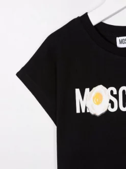 ( Nouvelle Collection ) Moschino Kids 60100 NERO T-shirt à Imprimé Sunny Side Egg Enfant 7 ( Nouvelle Collection ) Moschino Kids 60100 NERO T-shirt à Imprimé Sunny Side Egg Enfant -Moschino Kids Soldes Boutique 17900989 37805742 600