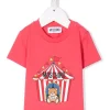 ( Nouvelle Collection ) Moschino Kids T-shirt à Imprimé Graphique Enfant