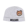 ( Nouvelle Collection ) Moschino Kids Bonnet à Logo Brodé Enfant -Moschino Kids Soldes Boutique 17902557 37813921 600