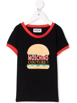 ( Nouvelle Collection ) Moschino Kids T-shirt à Logo Imprimé Enfant