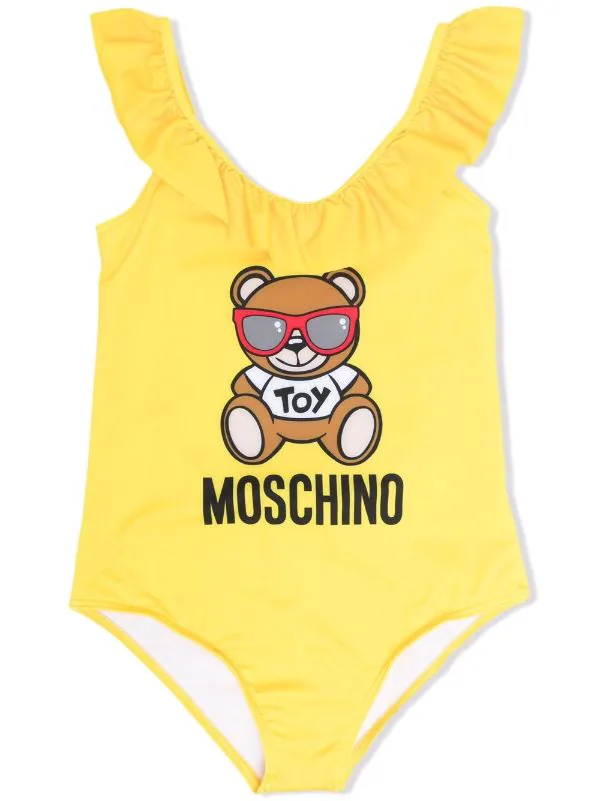 ( Nouvelle Collection ) Moschino Kids Maillot De Bain à Imprimé Teddy Bear Enfant 3 ( Nouvelle Collection ) Moschino Kids Maillot De Bain à Imprimé Teddy Bear Enfant