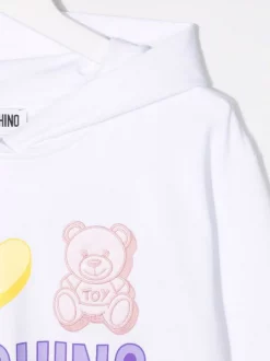 ( Nouvelle Collection ) Moschino Kids Hoodie à Imprimé Teddy Bear Enfant 7 ( Nouvelle Collection ) Moschino Kids Hoodie à Imprimé Teddy Bear Enfant -Moschino Kids Soldes Boutique 17910697 37801091 600