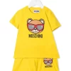 ( Nouvelle Collection ) Moschino Kids 51680 Survêtement à Imprimé Teddy Enfant -Moschino Kids Soldes Boutique 17915218 39401983 600