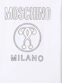 ( Nouvelle Collection ) Moschino Kids T-shirt à Logo Imprimé 10101 -Moschino Kids Soldes Boutique 17915229 39350295 600