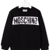 ( Nouvelle Collection ) Moschino Kids Sweat à Logo Imprimé Enfant -Moschino Kids Soldes Boutique 17915400 37877279 600