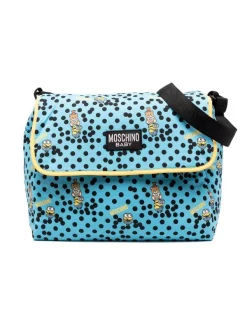 ( Nouvelle Collection ) Moschino Kids Sac à Langer à Motif Teddy Bear Enfant