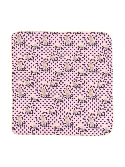 ( Nouvelle Collection ) Moschino Kids 84584 ROSA Couverture à Imprimé Minion-Teddy Bear Enfant