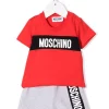 ( Nouvelle Collection ) Moschino Kids Survêtement à Logo Imprimé Enfant -Moschino Kids Soldes Boutique 17919250 37867761 600