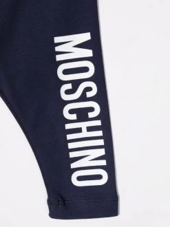 ( Nouvelle Collection ) Moschino Kids Legging à Logo Imprimé Enfant -Moschino Kids Soldes Boutique 17920175 37869934 600