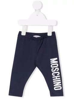 ( Nouvelle Collection ) Moschino Kids Legging à Logo Imprimé Enfant