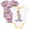 ( Nouvelle Collection ) Moschino Kids Lot De Deux Bodies à Imprimé Minion-Teddy Bear Enfant -Moschino Kids Soldes Boutique 17920222 37950072 600