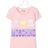 ( Nouvelle Collection ) Moschino Kids 50209 SUGAR ROSE T-shirt à Imprimé Teddy Bear Enfant -Moschino Kids Soldes Boutique 17921561 38458574 600