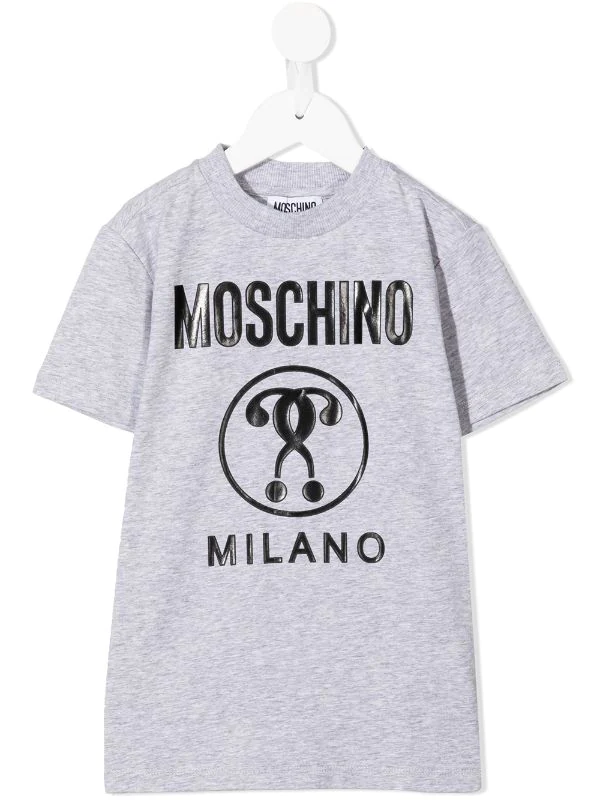 ( Nouvelle Collection ) Moschino Kids T-shirt à Imprimé Double Question Mark Enfant 3 ( Nouvelle Collection ) Moschino Kids T-shirt à Imprimé Double Question Mark Enfant