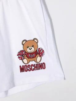 ( Nouvelle Collection ) Moschino Kids Short De Sport à Imprimé Teddy Bear Enfant -Moschino Kids Soldes Boutique 17922970 37804770 600
