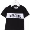 ( Nouvelle Collection ) Moschino Kids T-shirt à Logo Imprimé Enfant -Moschino Kids Soldes Boutique 17928825 37916778 600