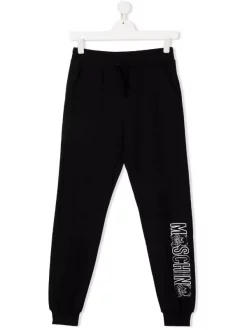 ( Nouvelle Collection ) Moschino Kids Pantalon De Jogging Teddy Bear à Logo Imprimé Enfant
