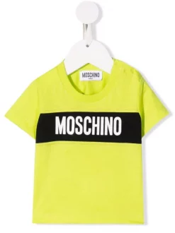 ( Nouvelle Collection ) Moschino Kids T-shirt En Coton à Logo Imprimé Enfant