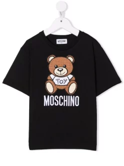 ( Nouvelle Collection ) Moschino Kids T-shirt à Motif Teddy Bear Enfant