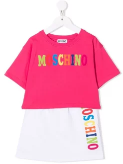 ( Nouvelle Collection ) Moschino Kids Survêtement à Logo Imprimé Enfant