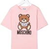 ( Nouvelle Collection ) Moschino Kids T-shirt à Motif Teddy Bear 50209 SUGAR ROSE 1 ( Nouvelle Collection ) Moschino Kids T-shirt à Motif Teddy Bear 50209 SUGAR ROSE -Moschino Kids Soldes Boutique 17936267 37825400 600