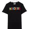 ( Nouvelle Collection ) Moschino Kids Robe à Logo Imprimé Enfant -Moschino Kids Soldes Boutique 17938001 37825305 600