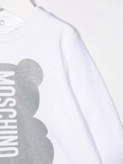 ( Nouvelle Collection ) Moschino Kids Trousseau De Naissance à Logo Imprimé 10101 OPTICAL WHITE 9 ( Nouvelle Collection ) Moschino Kids Trousseau De Naissance à Logo Imprimé 10101 OPTICAL WHITE -Moschino Kids Soldes Boutique 17938321 37832936 600