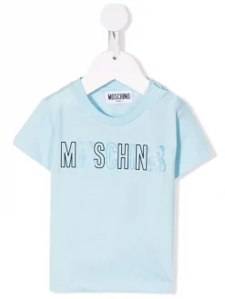 ( Nouvelle Collection ) Moschino Kids 40304 T-shirt à Logo Imprimé Enfant