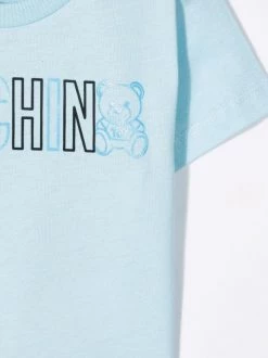 ( Nouvelle Collection ) Moschino Kids 40304 T-shirt à Logo Imprimé Enfant -Moschino Kids Soldes Boutique 17946914 38056669 600