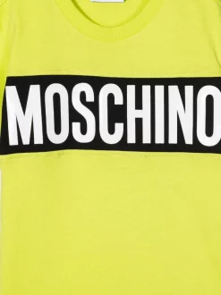 ( Nouvelle Collection ) Moschino Kids T-shirt à Logo Imprimé Enfant -Moschino Kids Soldes Boutique 17946927 38052443 600
