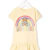 ( Nouvelle Collection ) Moschino Kids Robe à Motif Teddy Bear 50526 YELLOW 2 ( Nouvelle Collection ) Moschino Kids Robe à Motif Teddy Bear 50526 YELLOW -Moschino Kids Soldes Boutique 17949110 38056787 600