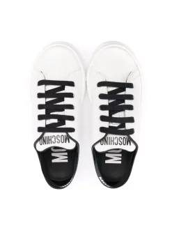 ( Nouvelle Collection ) Moschino Kids Baskets à Logo Imprimé Enfant 7 ( Nouvelle Collection ) Moschino Kids Baskets à Logo Imprimé Enfant -Moschino Kids Soldes Boutique 17951670 38588368 600