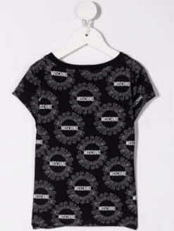 ( Nouvelle Collection ) Moschino Kids Ensemble Jupe-haut Teddy à Logo Imprimé Enfant -Moschino Kids Soldes Boutique 17960092 38027563 600