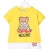 ( Nouvelle Collection ) Moschino Kids Ensemble Short-haut à Volants Enfant -Moschino Kids Soldes Boutique 17963025 37954085 600
