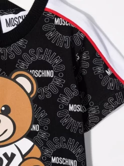 ( Nouvelle Collection ) Moschino Kids T-shirt Teddy Bear En Coton 84249 NERO 7 ( Nouvelle Collection ) Moschino Kids T-shirt Teddy Bear En Coton 84249 NERO -Moschino Kids Soldes Boutique 17970744 37921217 600