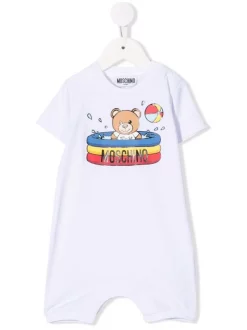 ( Nouvelle Collection ) Moschino Kids Body à Imprimé Graphique Enfant