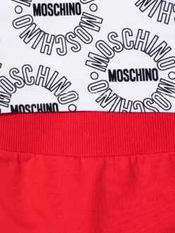 ( Nouvelle Collection ) Moschino Kids Ensemble Haut-jupe Teddy Bear à Imprimé Monogrammé 83670 BIANCO 7 ( Nouvelle Collection ) Moschino Kids Ensemble Haut-jupe Teddy Bear à Imprimé Monogrammé 83670 BIANCO -Moschino Kids Soldes Boutique 17971878 37925867 600