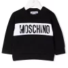 ( Nouvelle Collection ) Moschino Kids Sweat En Coton à Logo Imprimé Enfant -Moschino Kids Soldes Boutique 17971896 37920762 600