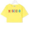 ( Nouvelle Collection ) Moschino Kids T-shirt à Logo Imprimé 50317 GIALLA -Moschino Kids Soldes Boutique 17989582 37954285 600