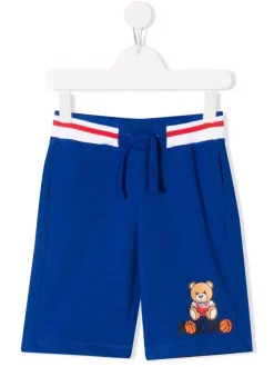 ( Nouvelle Collection ) Moschino Kids Short à Imprimé Toy Bear Enfant